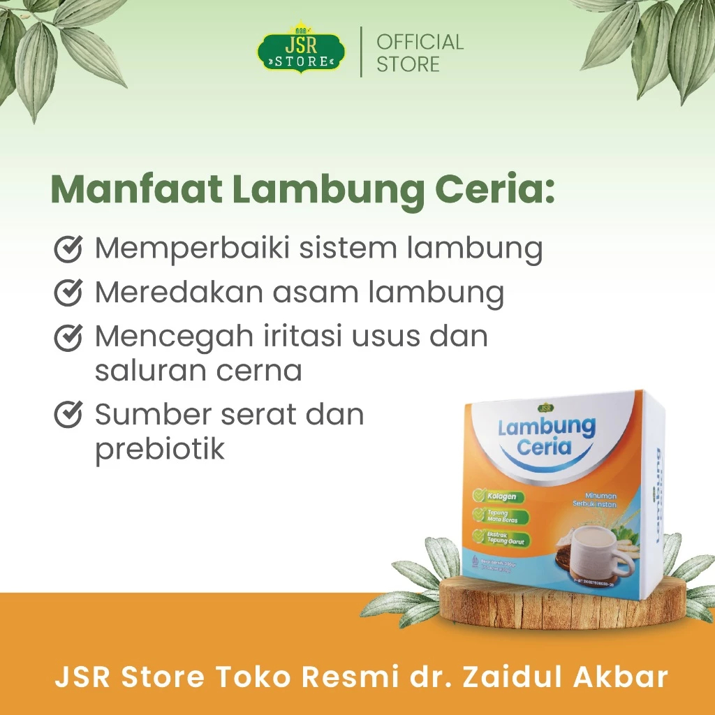 Lambung Ceria JSR dr Zaidul Akbar - Lambung Gerd Asam Lambung Resep dr Zaidul