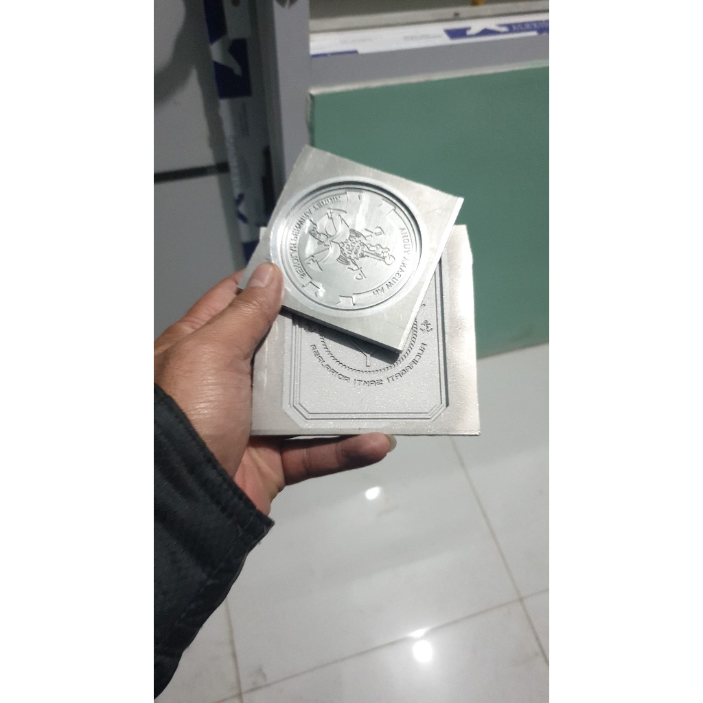 cetakan label karet / Mould karet