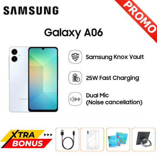 SAMSUNG A06 5G 6/128GB - RAM 4 ROM 64 camera 50MP 5000 mAh