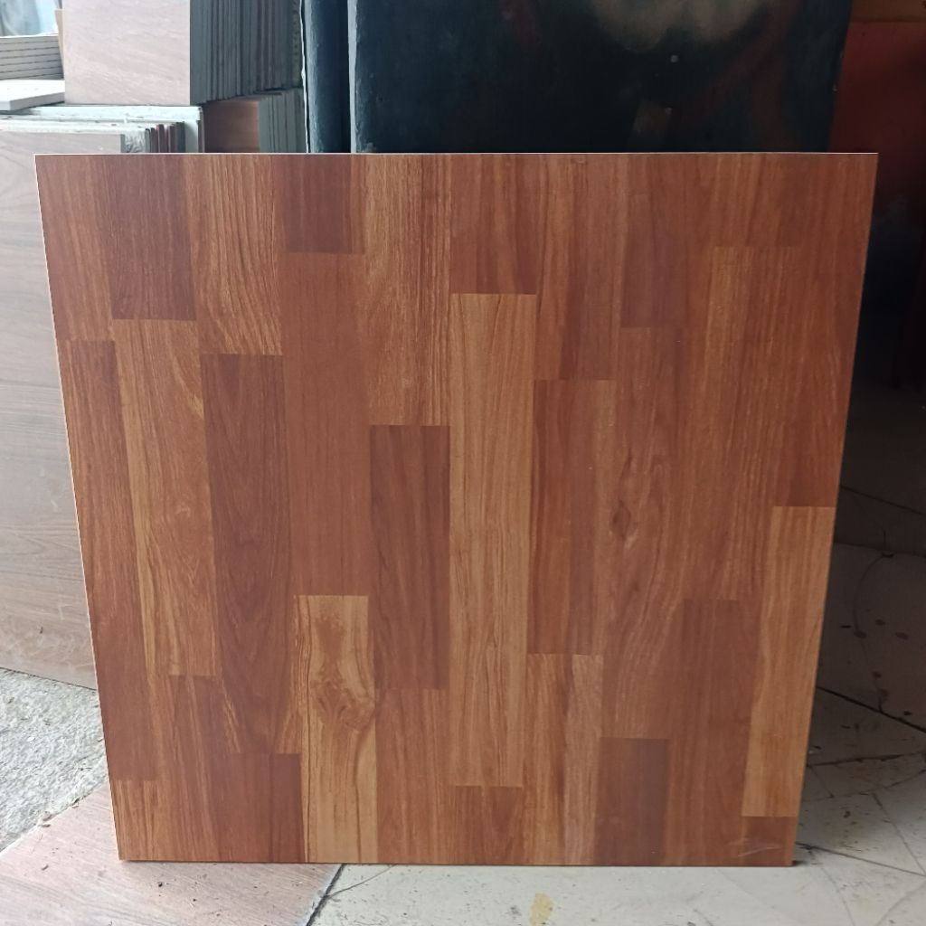 Granit Lantai 60x60 parquet wood motif kayu