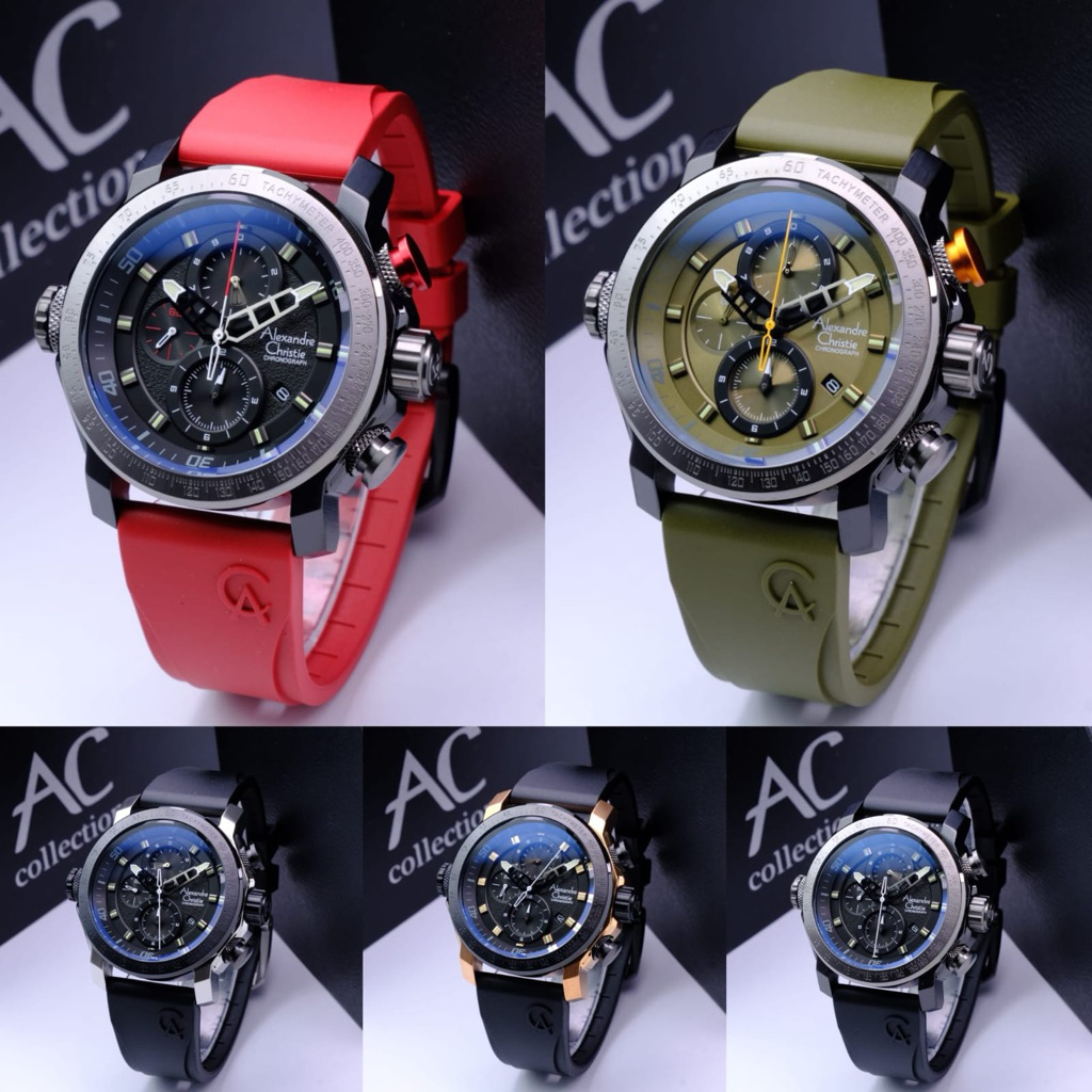 JAM TANGAN PRIA ALEXANDRE CHRISTIE AC6565 / AC 6565 / AC6659 / AC 6659 ORIGINAL GARANSI RESMI 1TAHUN