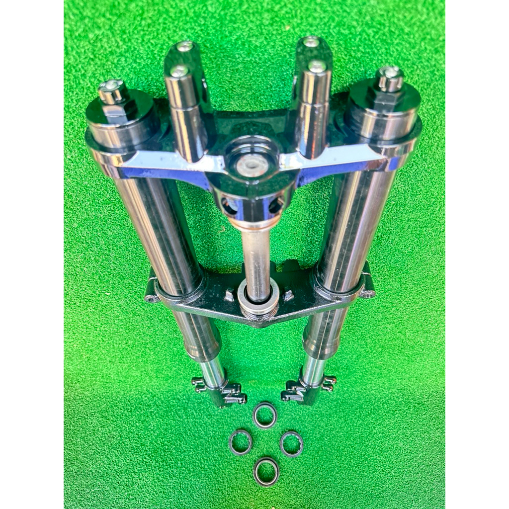 shock depan Vixion Byson RX king USD upside-down