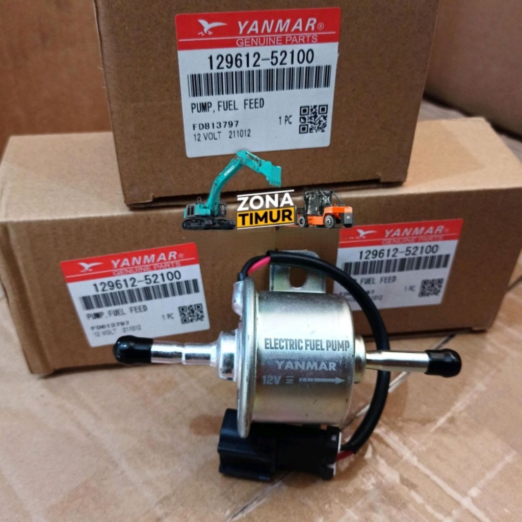 Fuel Pump Yanmar 129612-52100 12 Volt Pompa solar electric 12 V 129612 52100