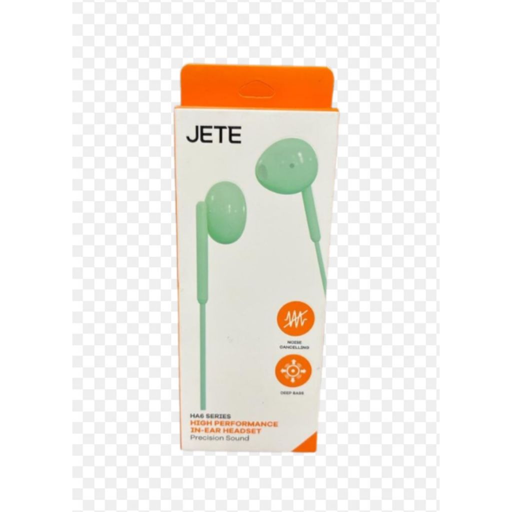 JETE EARPHONE HA-6 SERIES HIJAU ORI