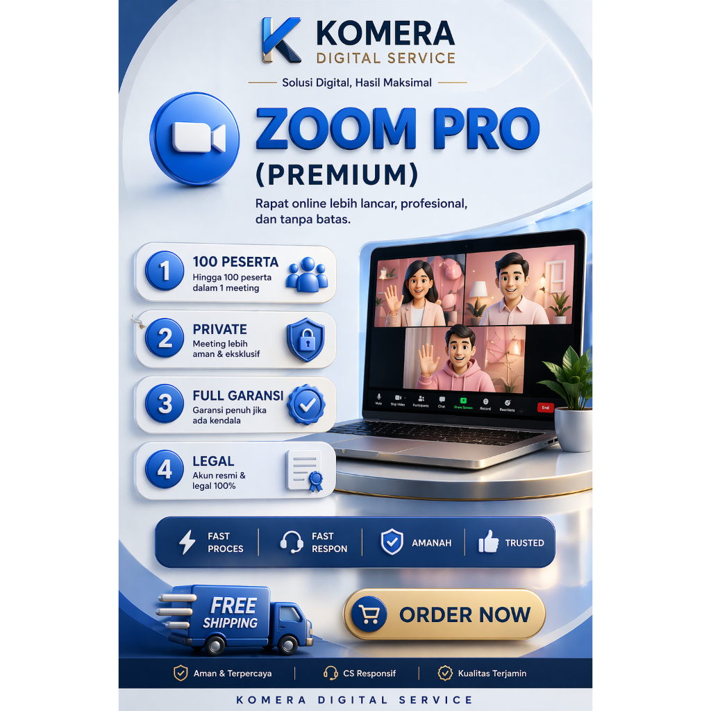 Layanan Upgrade Zoom 1 Bulan