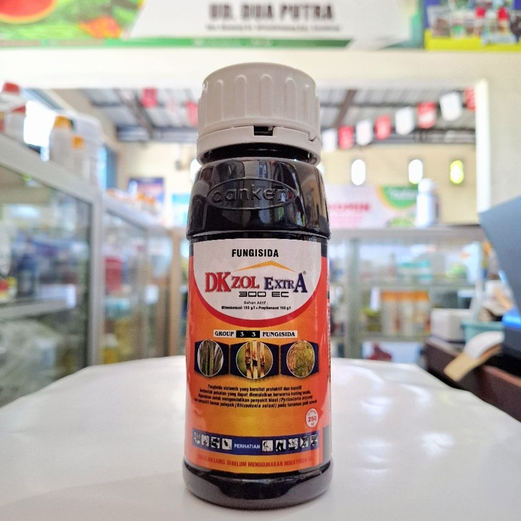 FUNGISIDA DK ZOL EXTRA 300EC 250ML Fungisa Sistemik Dengan Dua Bahan Aktif