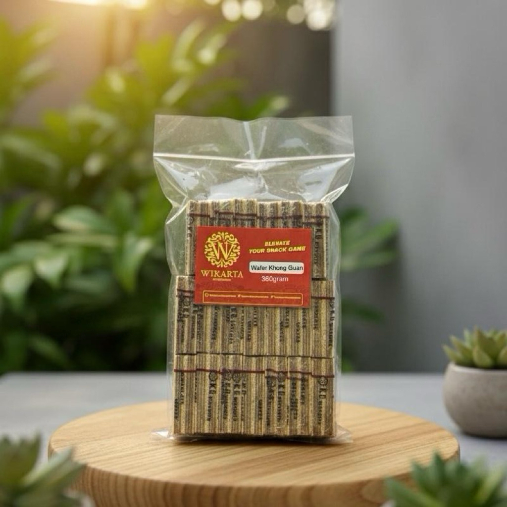 Khong Guan waffer wafer Rasa Coklat Klasik yang Menggugah Selera 360gram camilan wafer kiloan snack 
