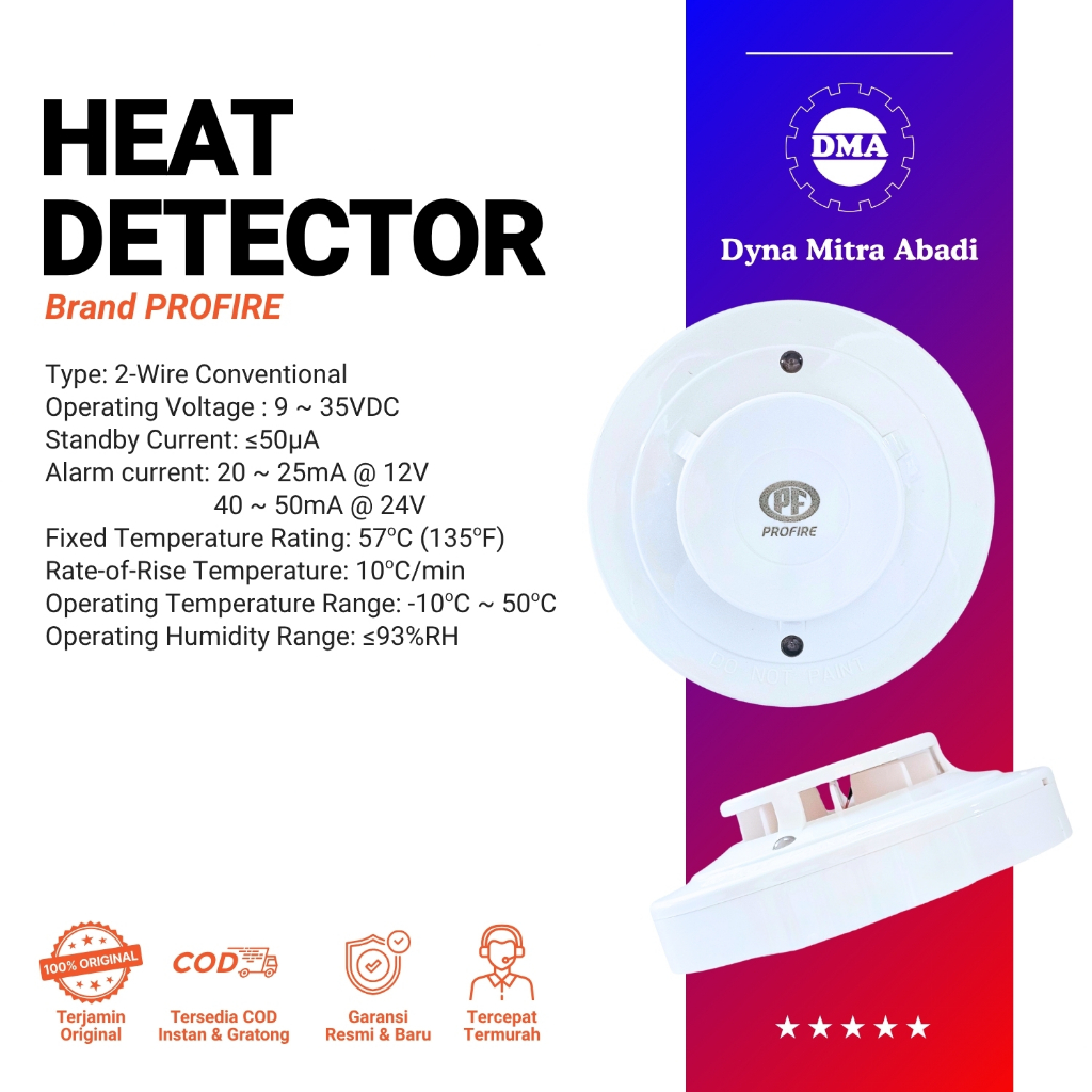 PROFIRE ROR HEAT DETECTOR 2 WIRE