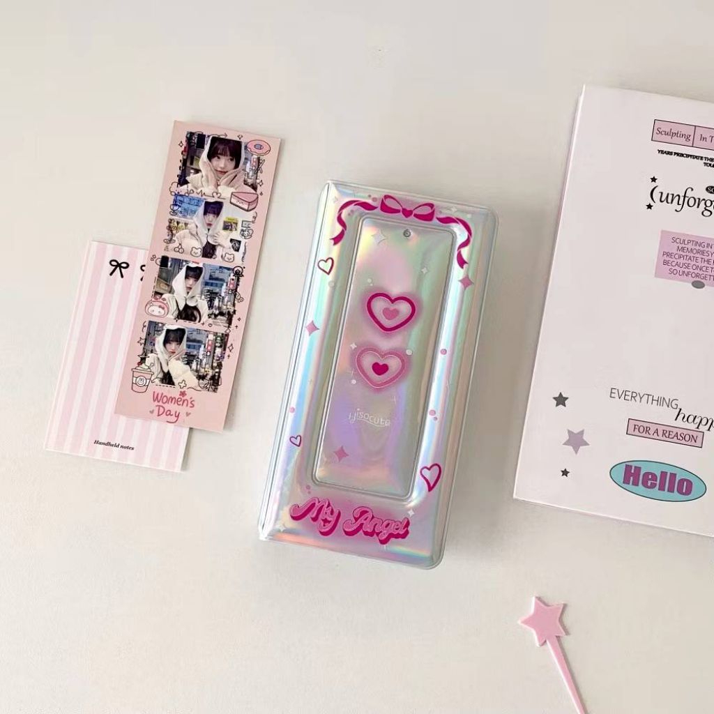 [Free Sticker] Album Photostrip/ Collect Book 4cut Postcard/ Kolbuk Bookmark Bahan PP Cocoplanet/ Ko