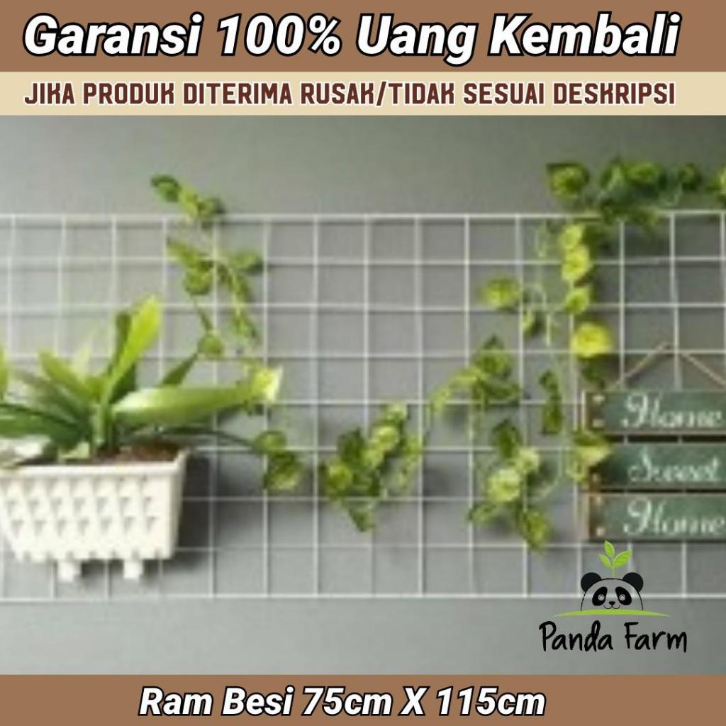 RAM Besi / Rak Besi Pot Dinding 75x115 cm