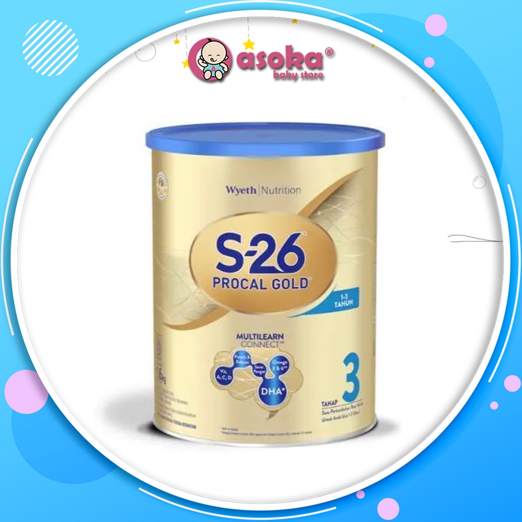 Susu S-26 Procal GOLD Vanila Tahap 3 1.6 kg ASOKA