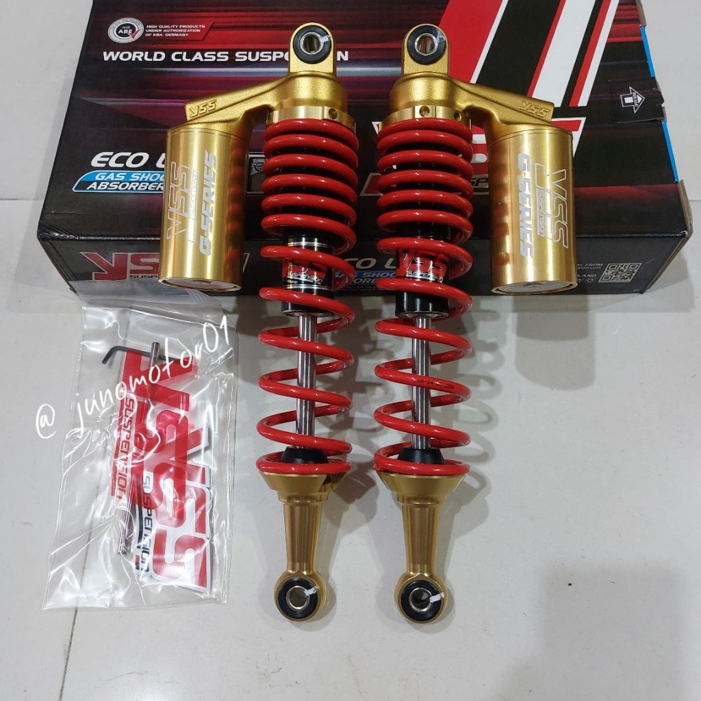 SHOCK BREAKER YSS G-SIX DAN YSS GOLD EDITION ORIGINAL SIZE 280/320/340MM