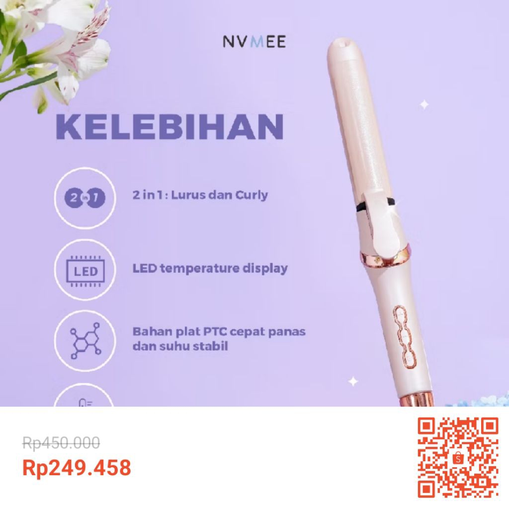 NVMEE Sagitarius Catokan Rambut 2in1
