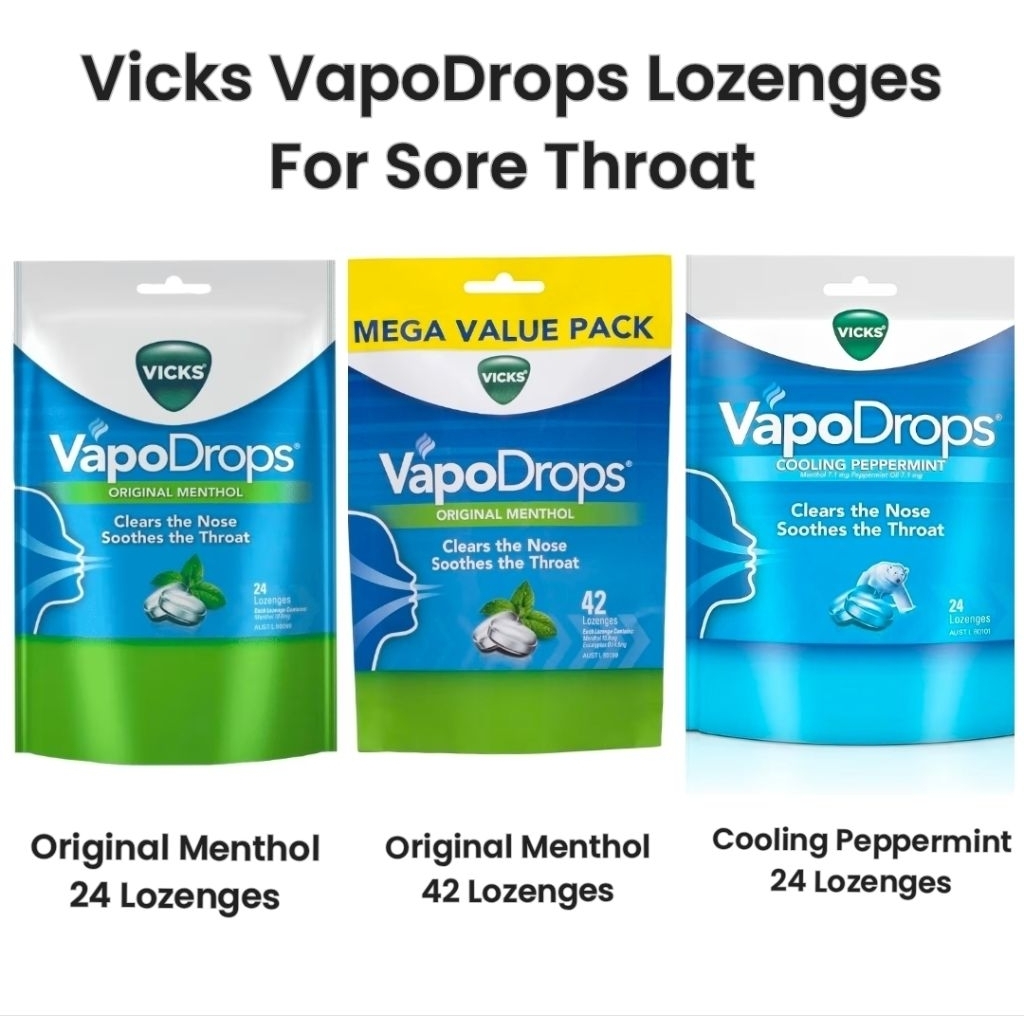 Vicks VapoDrops Lozenges