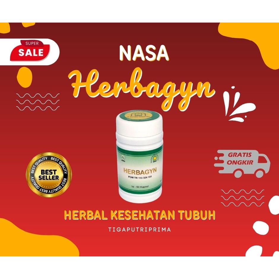 Obat Kolesterol Herbal Alami Herbagyn Original Nasa - Herbagyn Natural Herbal Alami NASA Obat Kolest