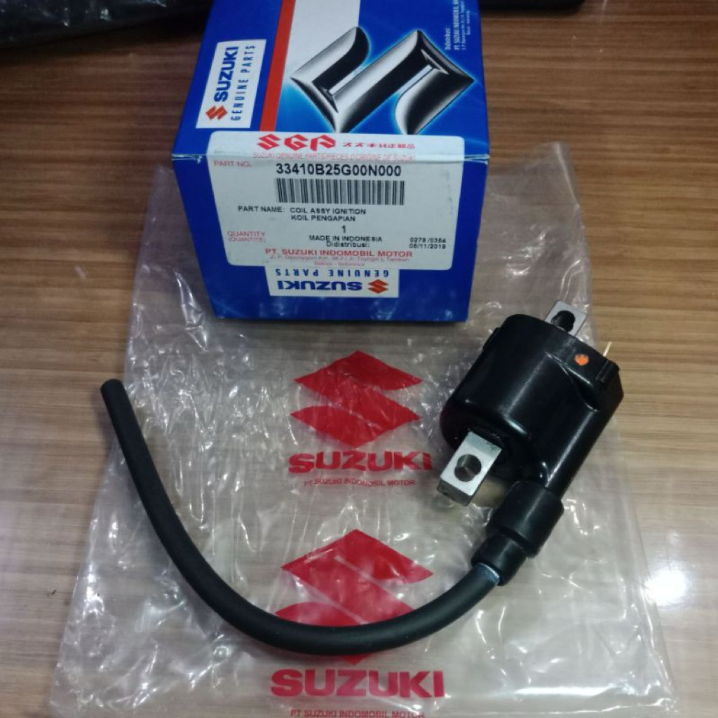 coil koil busi satria Fu fi GSX 150 GSX R GSX S Bandit original Suzuki Genuine Part SGP