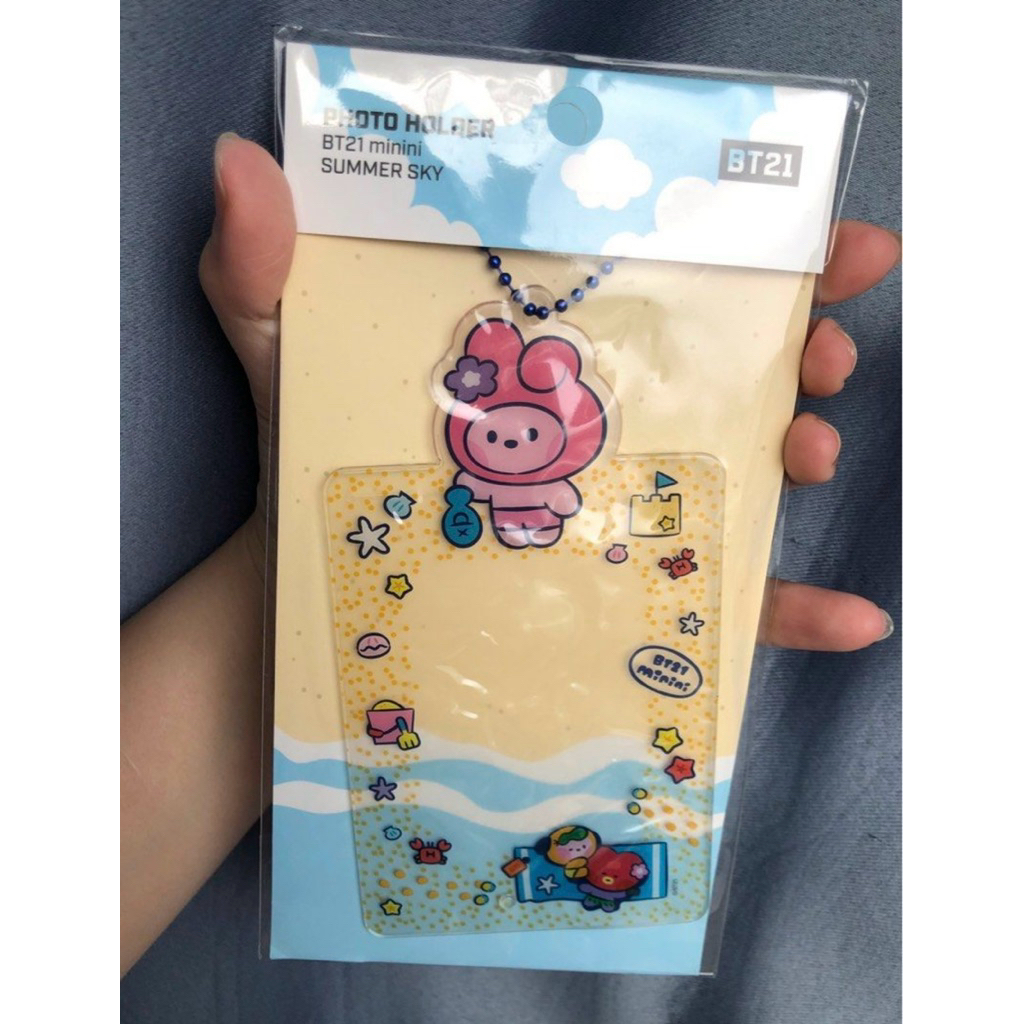 BT21 Summer Sky Photo Card Holder (Official MONOPOLY)