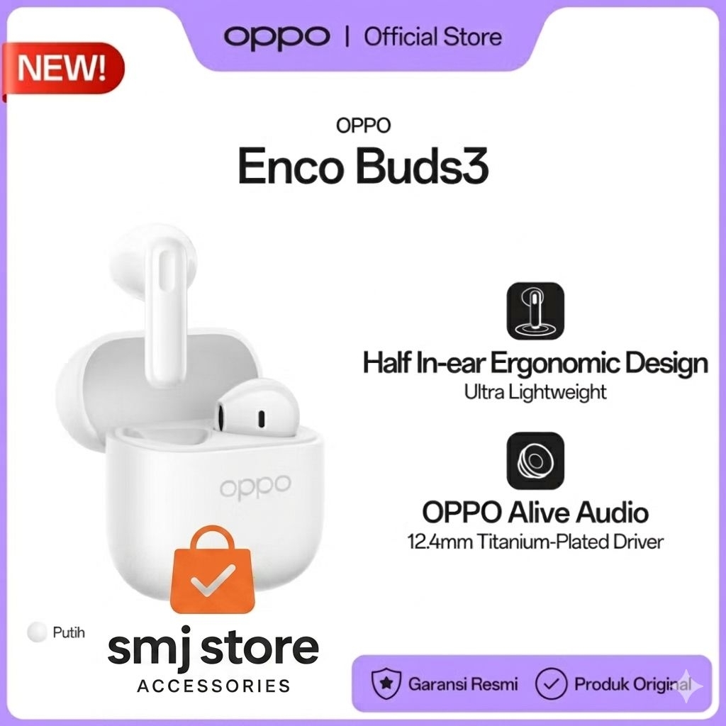 TWS OPPO Enco Bud3 - Original OPPO