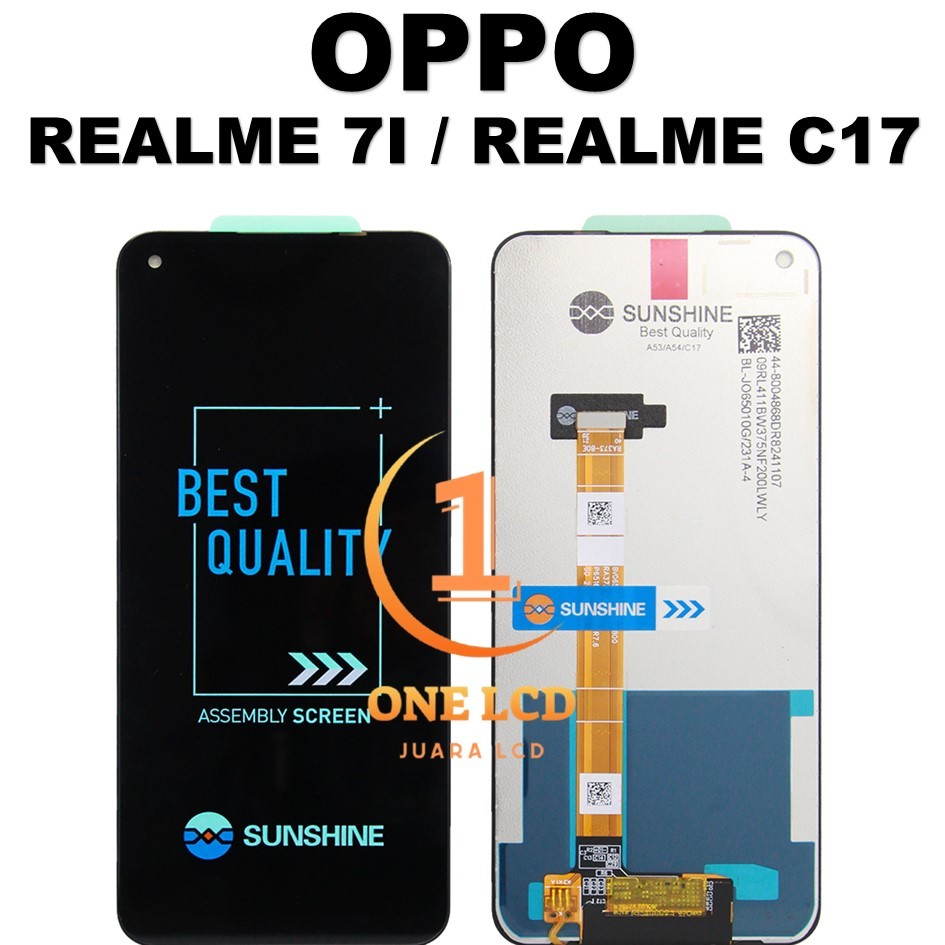 LCD TOUCHSCREEN REALME 7I / REALME C17 COMPLETE ORIGINAL 100% FULLSET