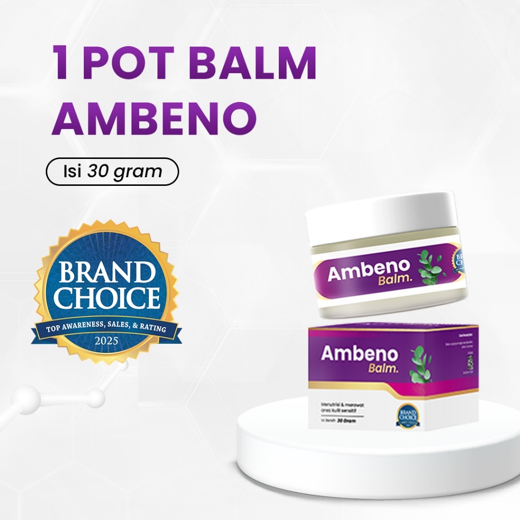 AMBENO Cream Wasir Asli Original Halal Bpom 30 Gram Ampuh