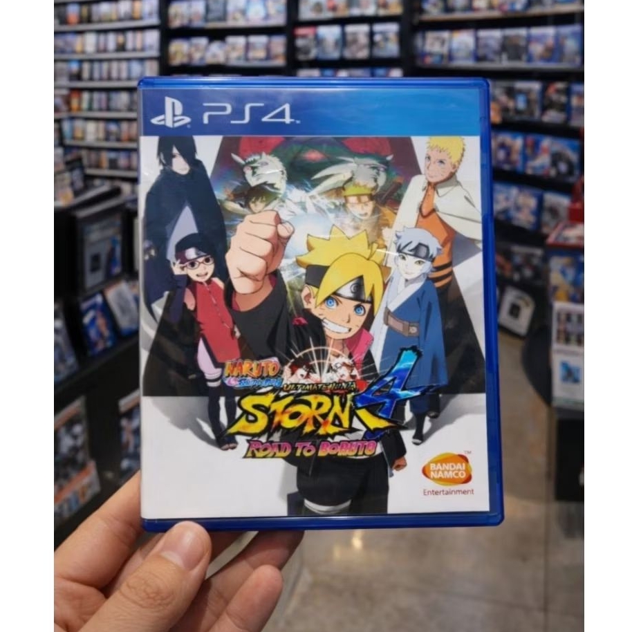 PS4 Naruto Shippuden Ultimate Ninja Storm 4 Road to Boruto R3 Asia Original BD Kaset PS4