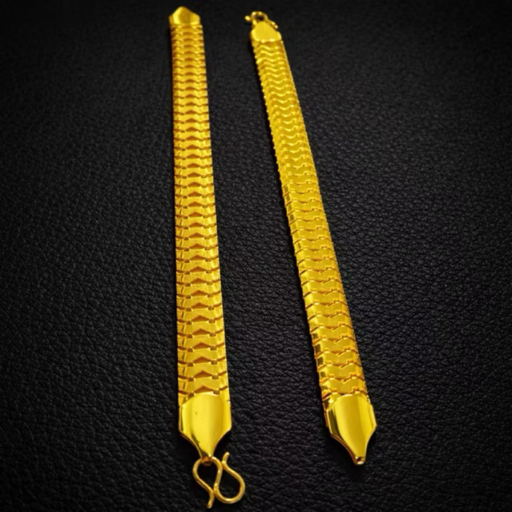 GELANG TANGAN TITANIUM WANITA TIKAR BESAR XUPING ELEGAN ANTI LUNTUR