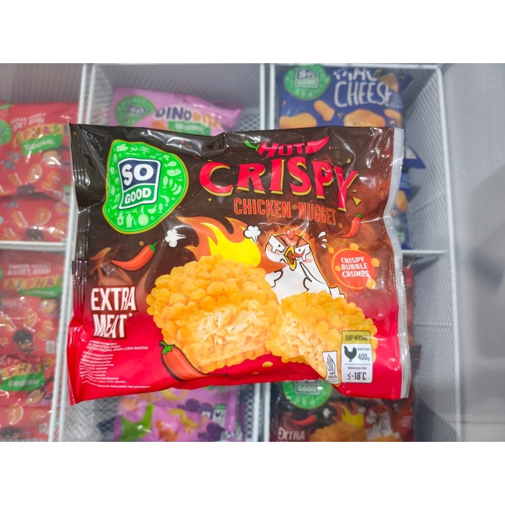 So Good nugget Crispy Hot 400gr