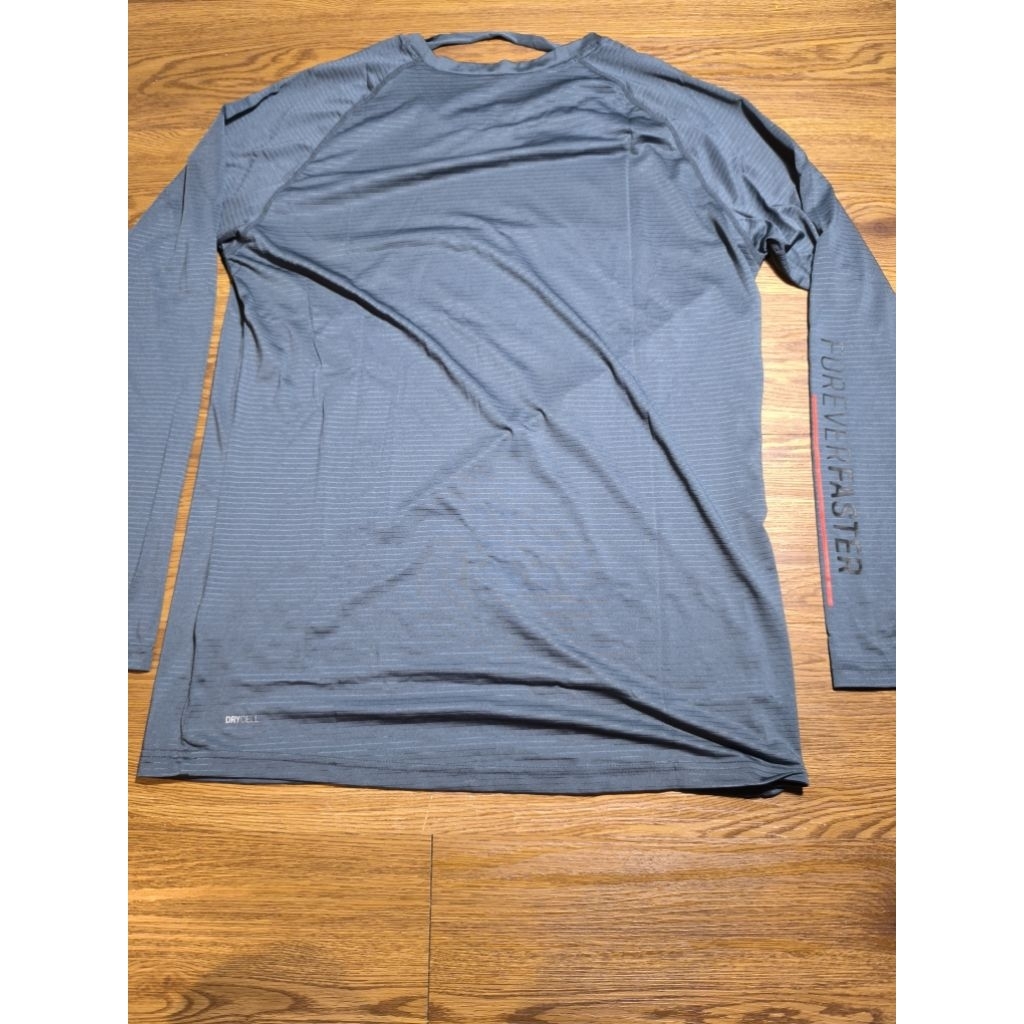 shirt panjang original  polistern Puma abu2
