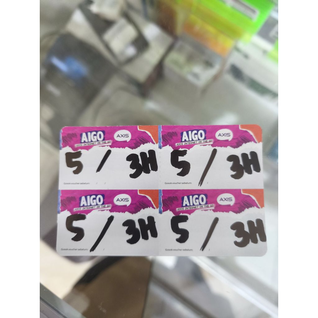 Vocer Axis 5gb 3hari