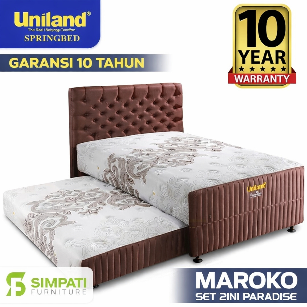 Uniland Spring Bed Sorong 2in1 Paradise Maroko Uk. 120x200