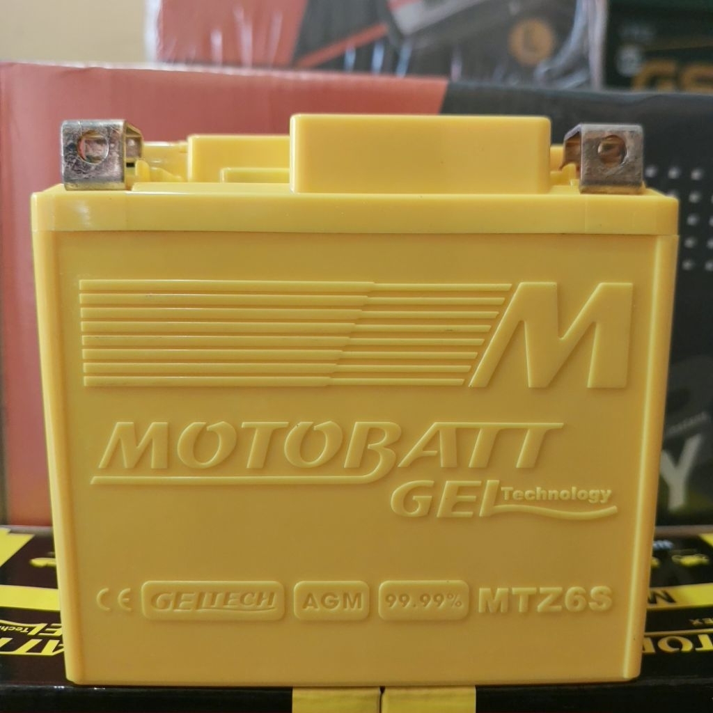 Aki Motor Motobatt MTZ6S CBR150,CB150R,SONIC,VARIO150/125,PCX 100%ori Universal.