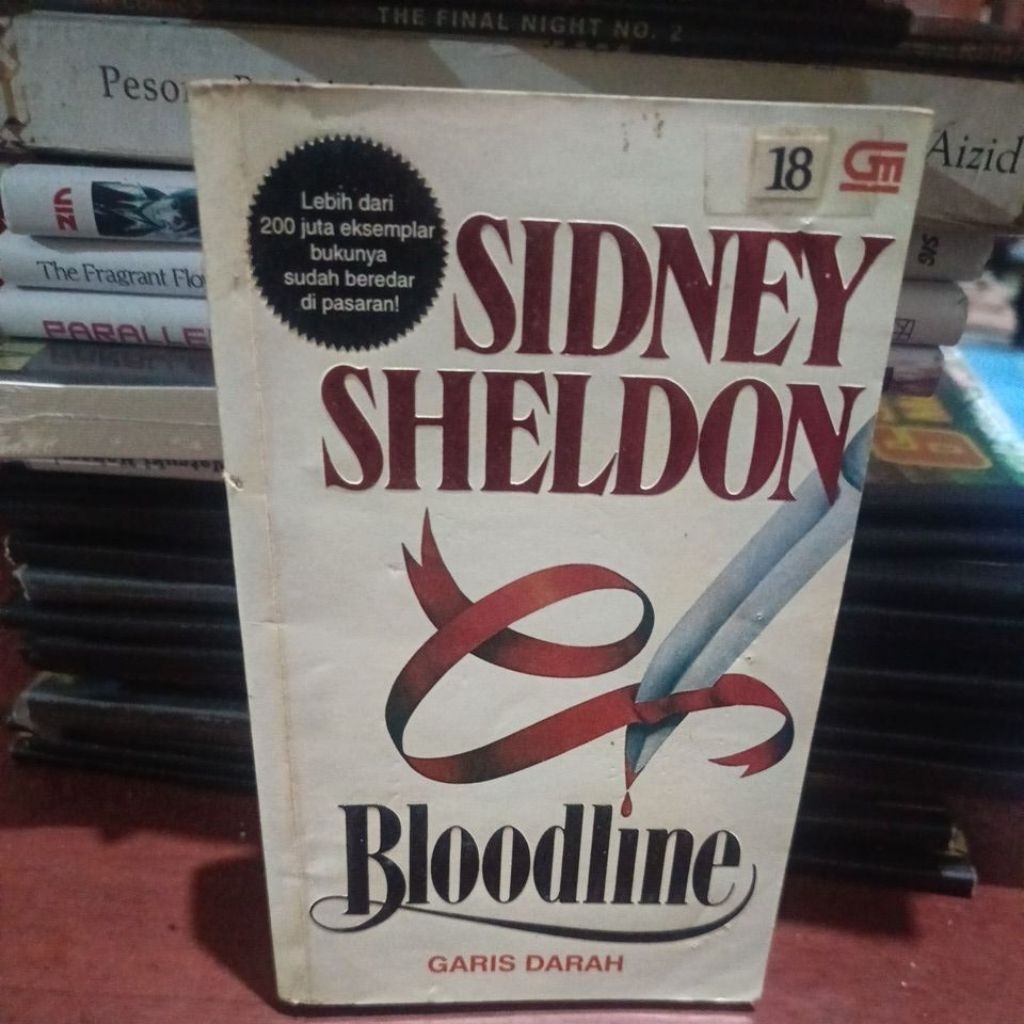 ORIGINAL SIDNEY SHELDON.GARIS DARAH