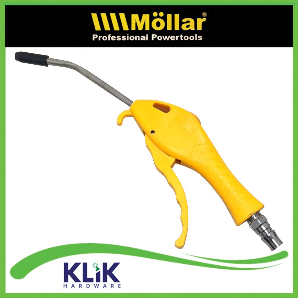 MOLLAR Air Blow Gun 4 Inch Semprotan Angin Kompresor Coupler - Air Duster Cleaning Tool