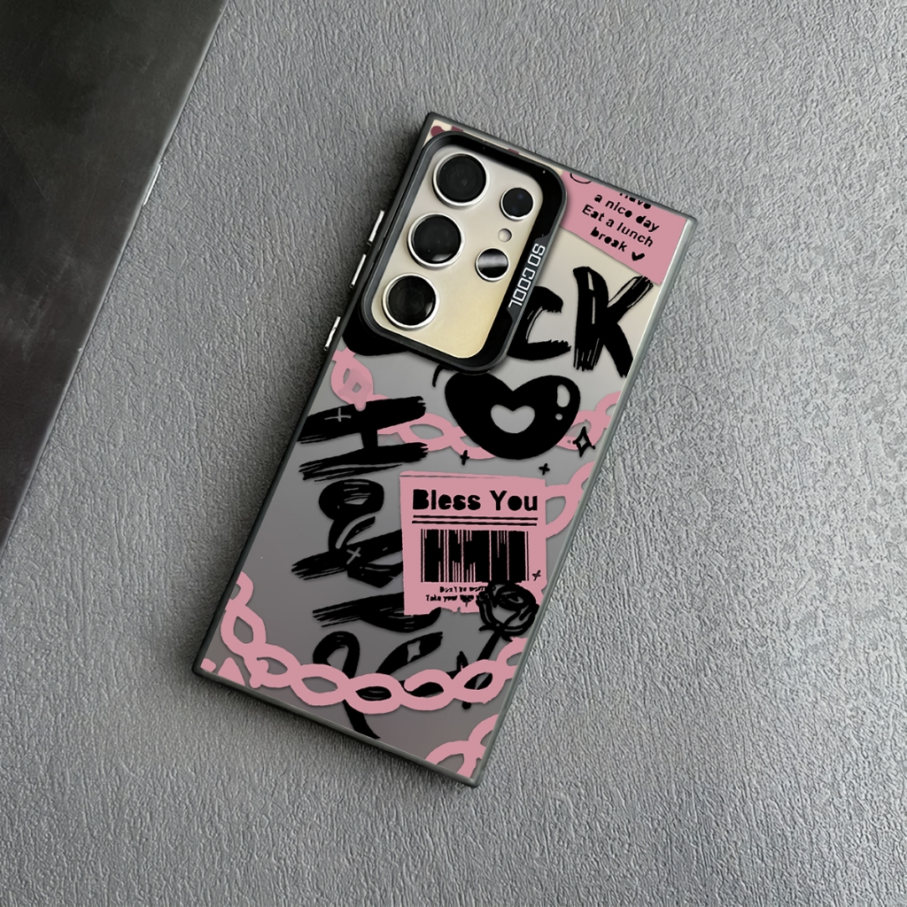 Case Oppo A17 Oppo A17K Silikon Case Imd Polycarbon Hard PC Case Hologram Oppo A17 Oppo A17K Cocok U