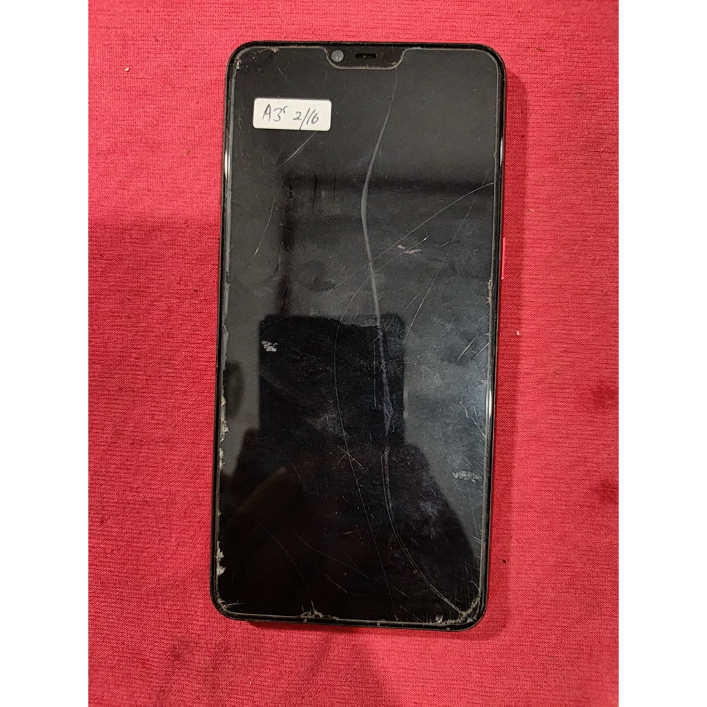 MESIN HP OPPO A3S  CPH1853 (UNIT) 99% DIJAMIN NORMAL & NOPOLA MINUS LCD