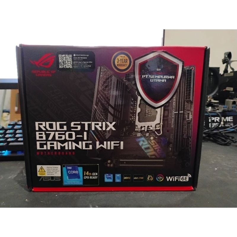 Asus ROG strix b760i gaming wifi resmi