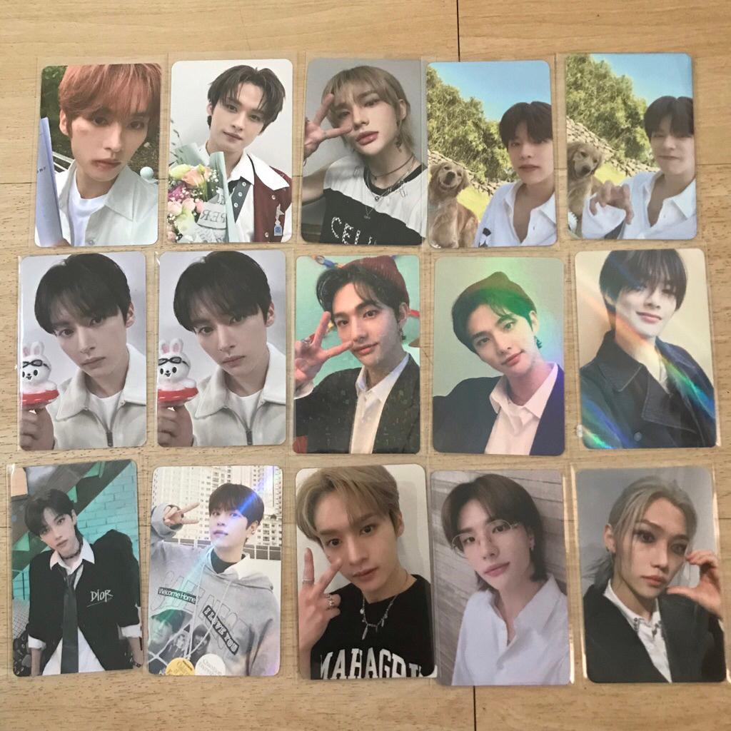 STRAY KIDS PHOTOCARD PC ALBUM POB PREORDER BENEFIT BANGCHAN LEEKNOW CHANGBIN HYUNJIN HAN FELIX SEUNG
