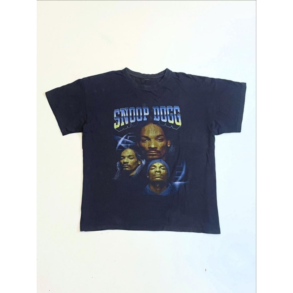Snoop Dogg Vintage Tshirt Smoke Black Official Tag