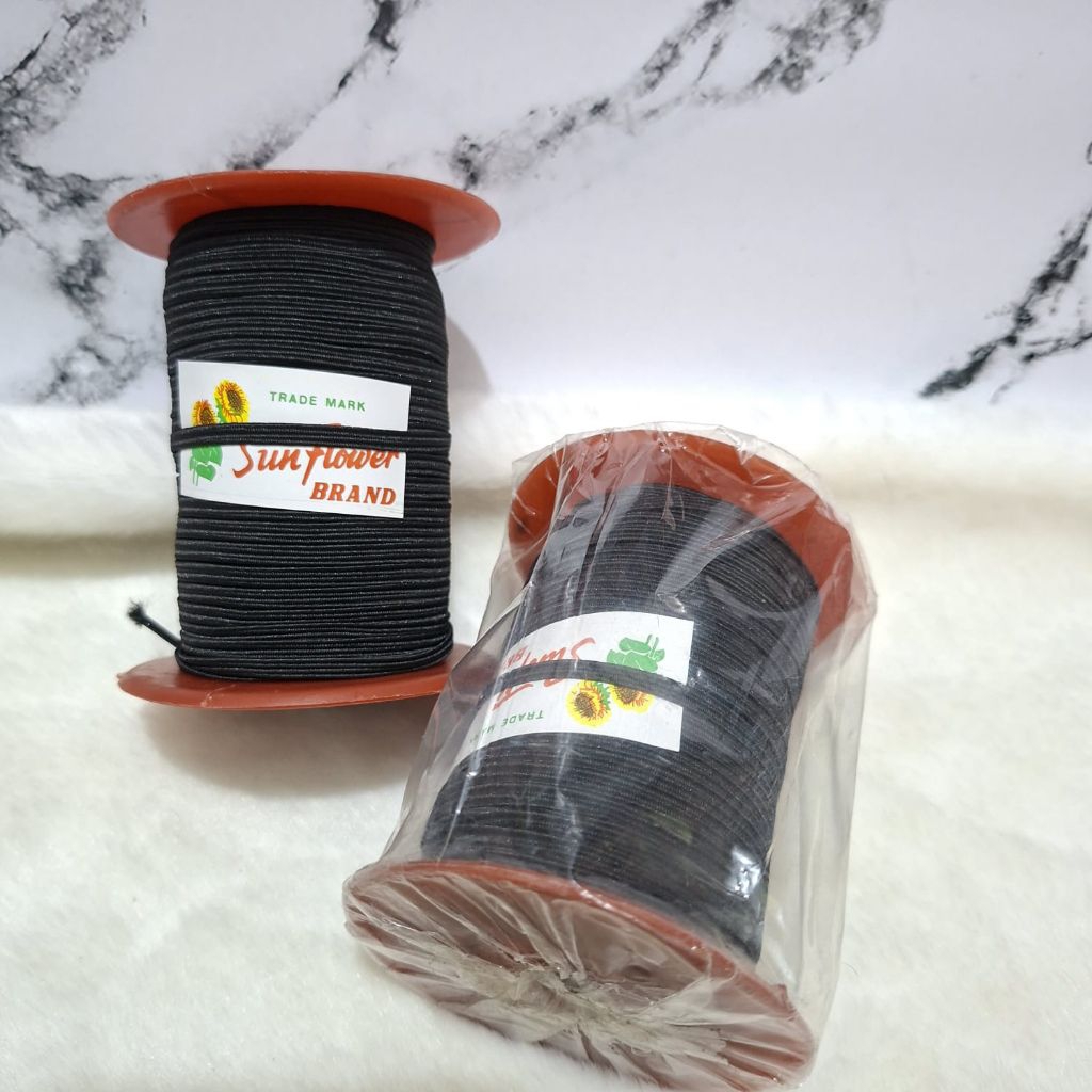 KARET ELASTIS 4MM / KARET ELASTIS C4 / KARET BABY 0,4CM - 1 ROLL