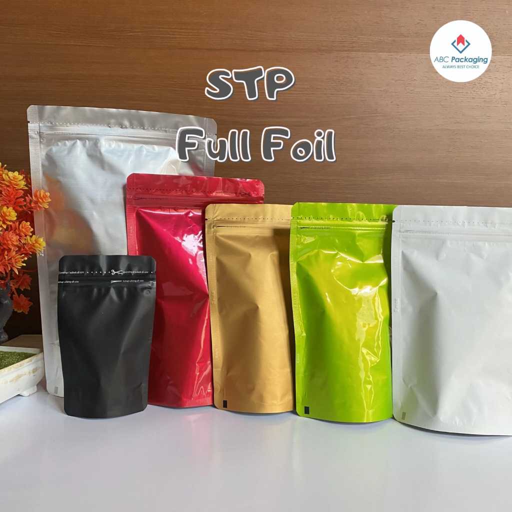 Kemasan Standing Pouch Full Alumunium Foil K-Pack