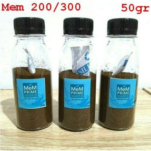 PELET MEM 200-300 MEM 300-500 MEM 500-800 MICRON ORIGINAL 50 GRAM PAKAN MAKANAN IKAN HIAS KECIL