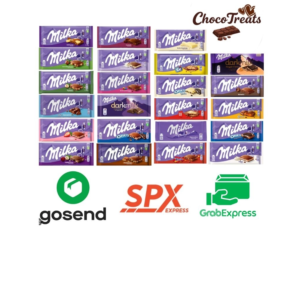 ( INSTANT ) MILKA COKLAT JERMAN 100% ALL VARIAN