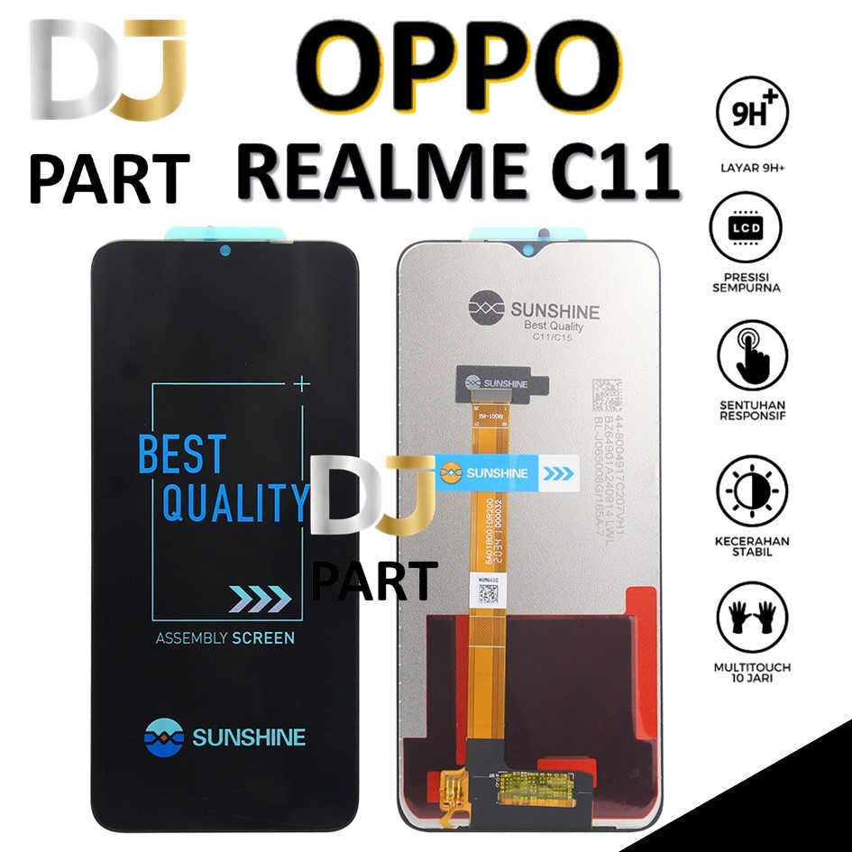 LCD TOUCHSCREEN REALME C11 ORIGINAL 100% COMPLETE