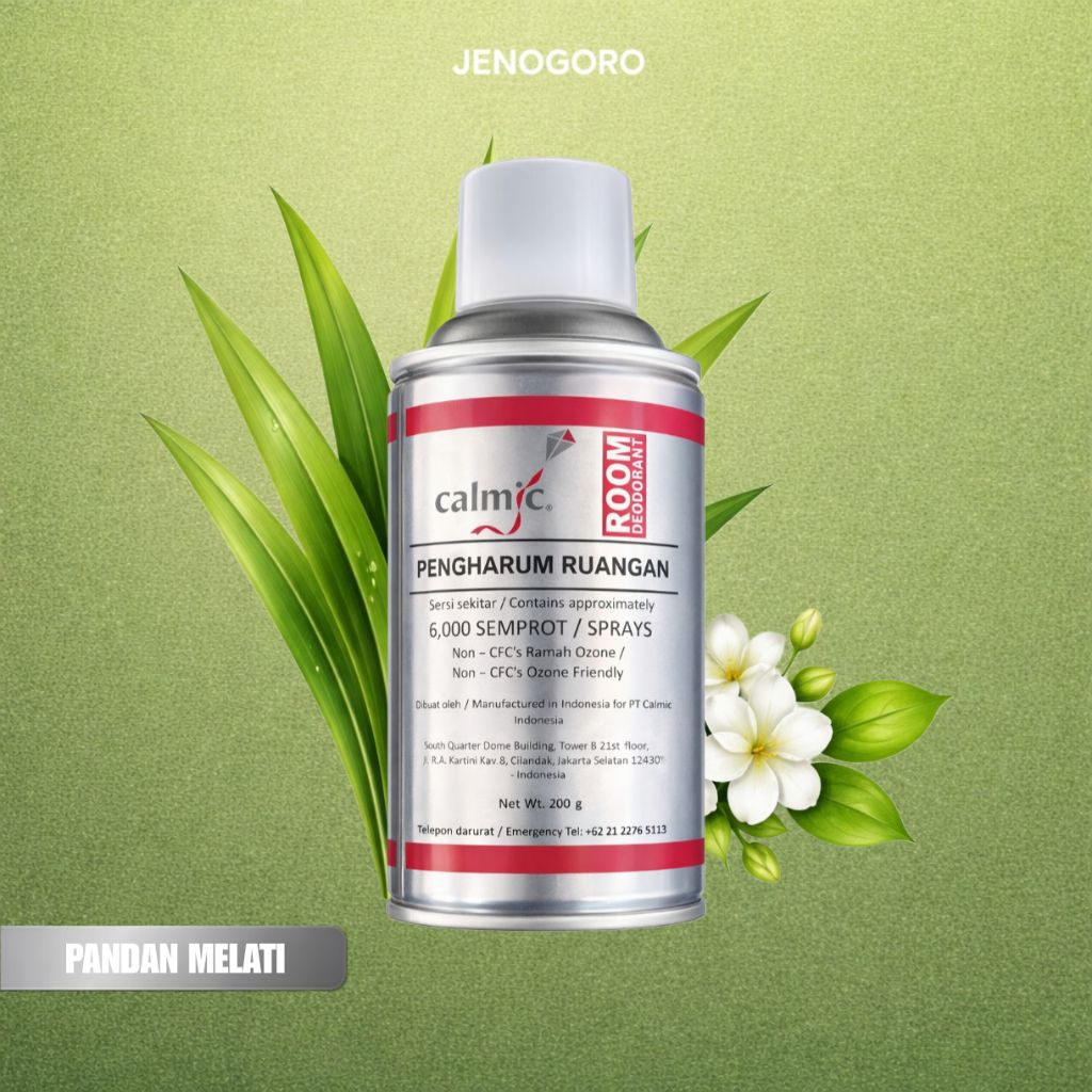CALMIC Pengharum ruangan 6000x spray - Pengharum ruangan otomatis -