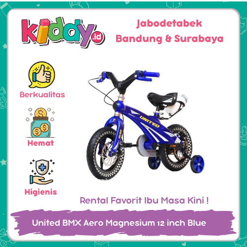 SEWA DI KIDDY.ID - United BMX Aero Magnesium 12 inch Blue