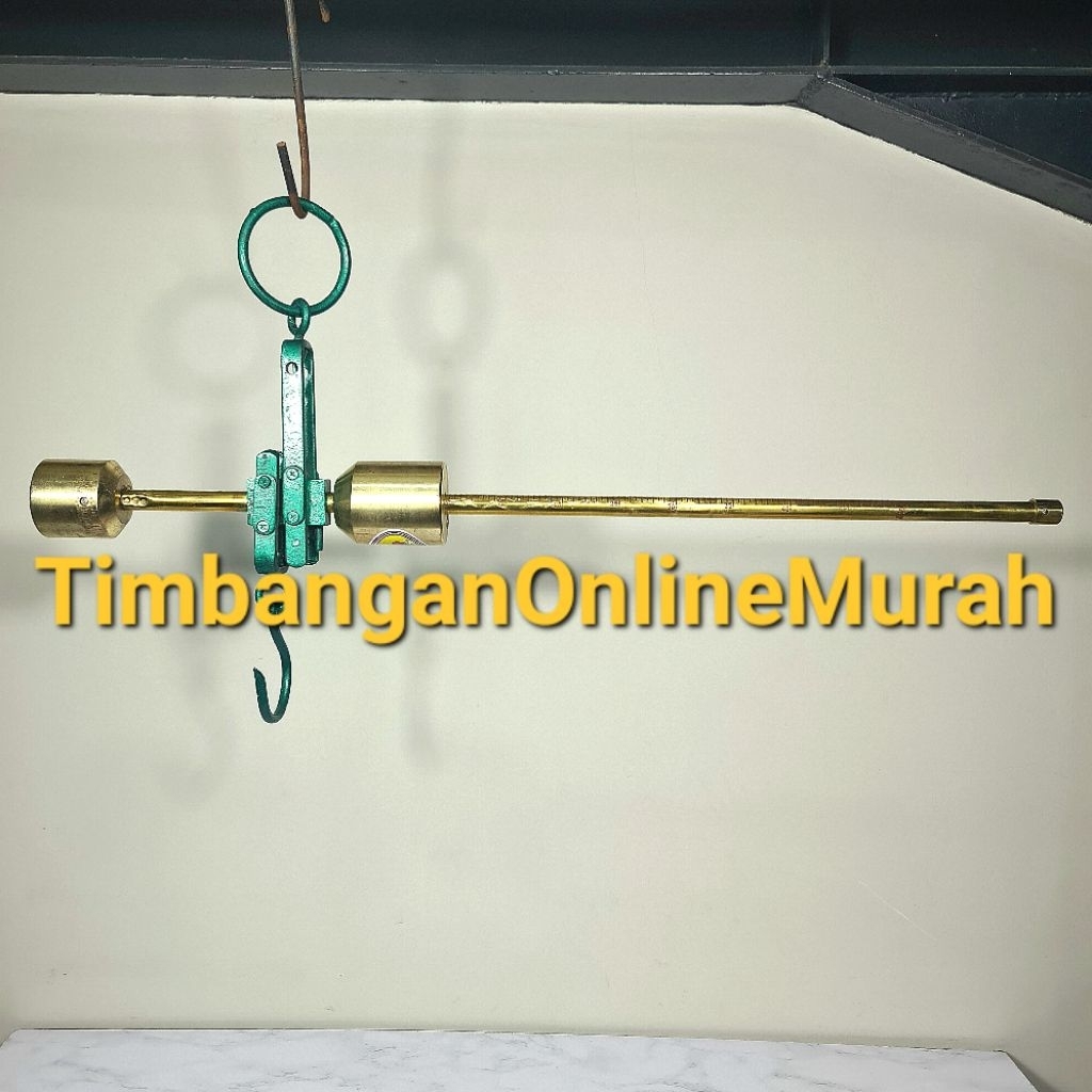 Timbangan Gantung Manual 50 kg, Dacin Logam 50 kg, Timbangan Padi Rongsok Besi Sawit 50 kilo Sudah T