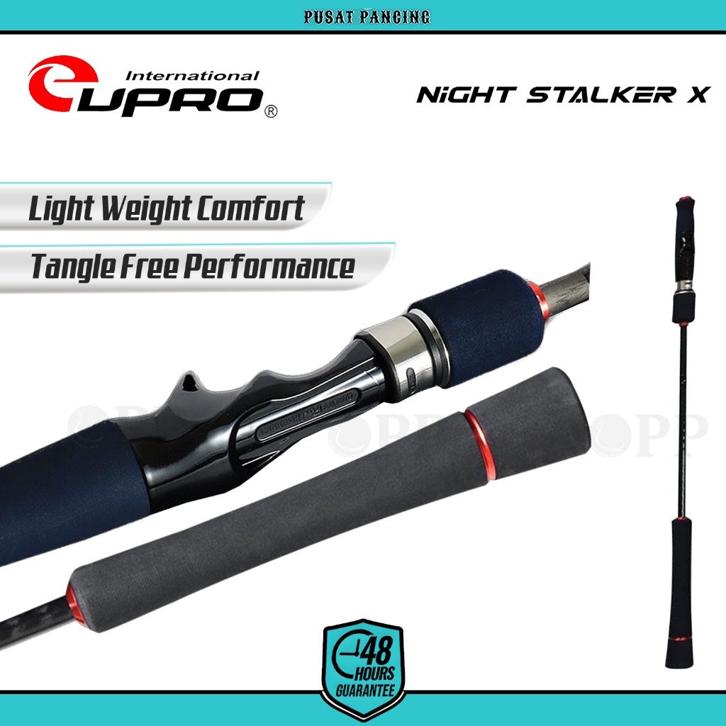 EUPRO Joran PAncing Jigging NIGHT STALKER X SCR Solid Carbon XSB Blank Fuji Componen Joran Pancing J