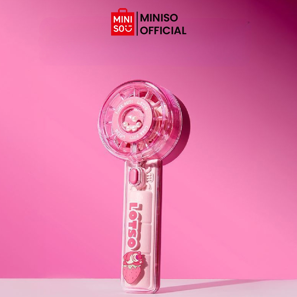 MINISO Disney Collection 2000mAh Transparent Mini Fan Kipas Portable Karakter Disney Longlasting Tah