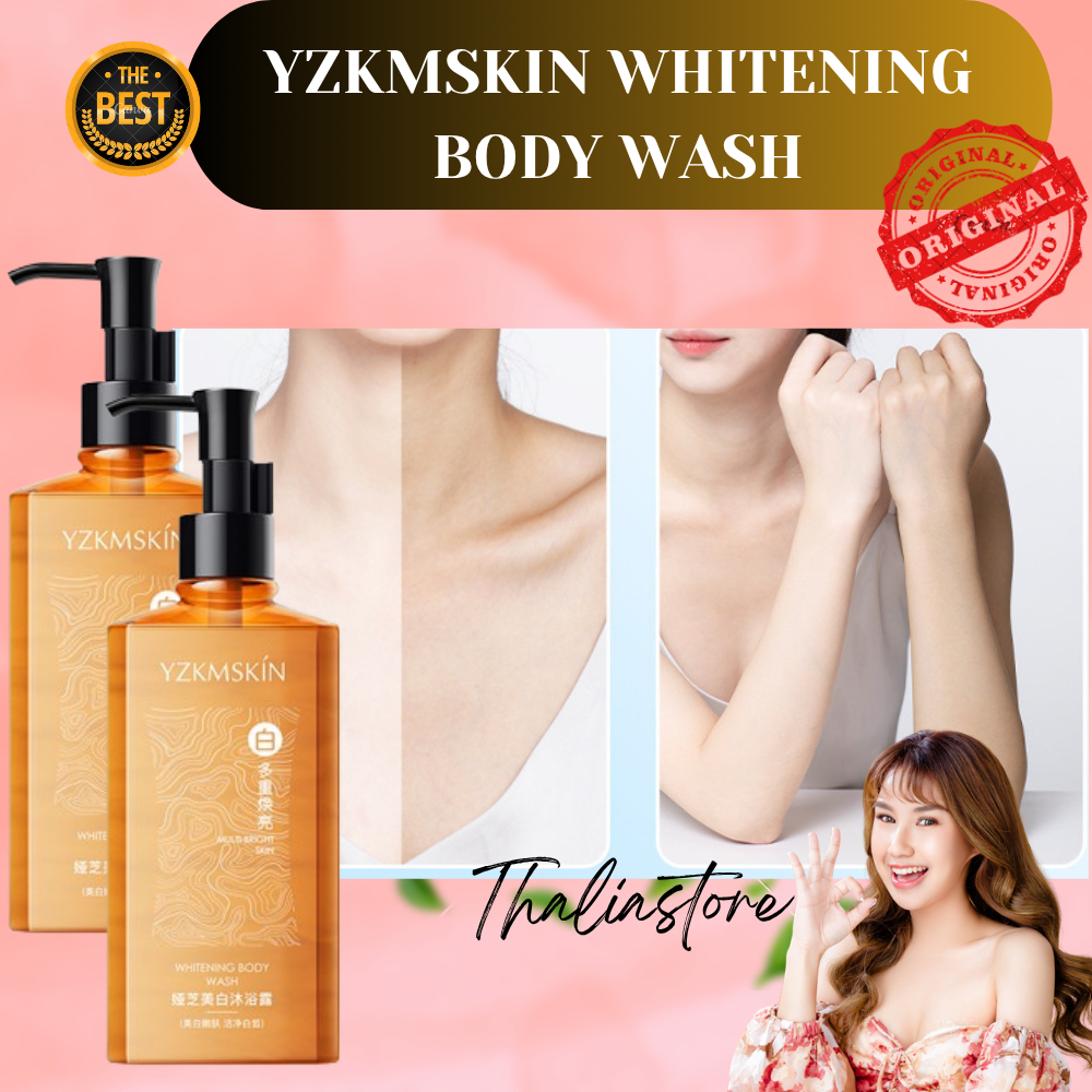 WHITENING BODY WASH YZKMSKIN BODY WASH SABUN BADAN PEMUTIH 300 ML