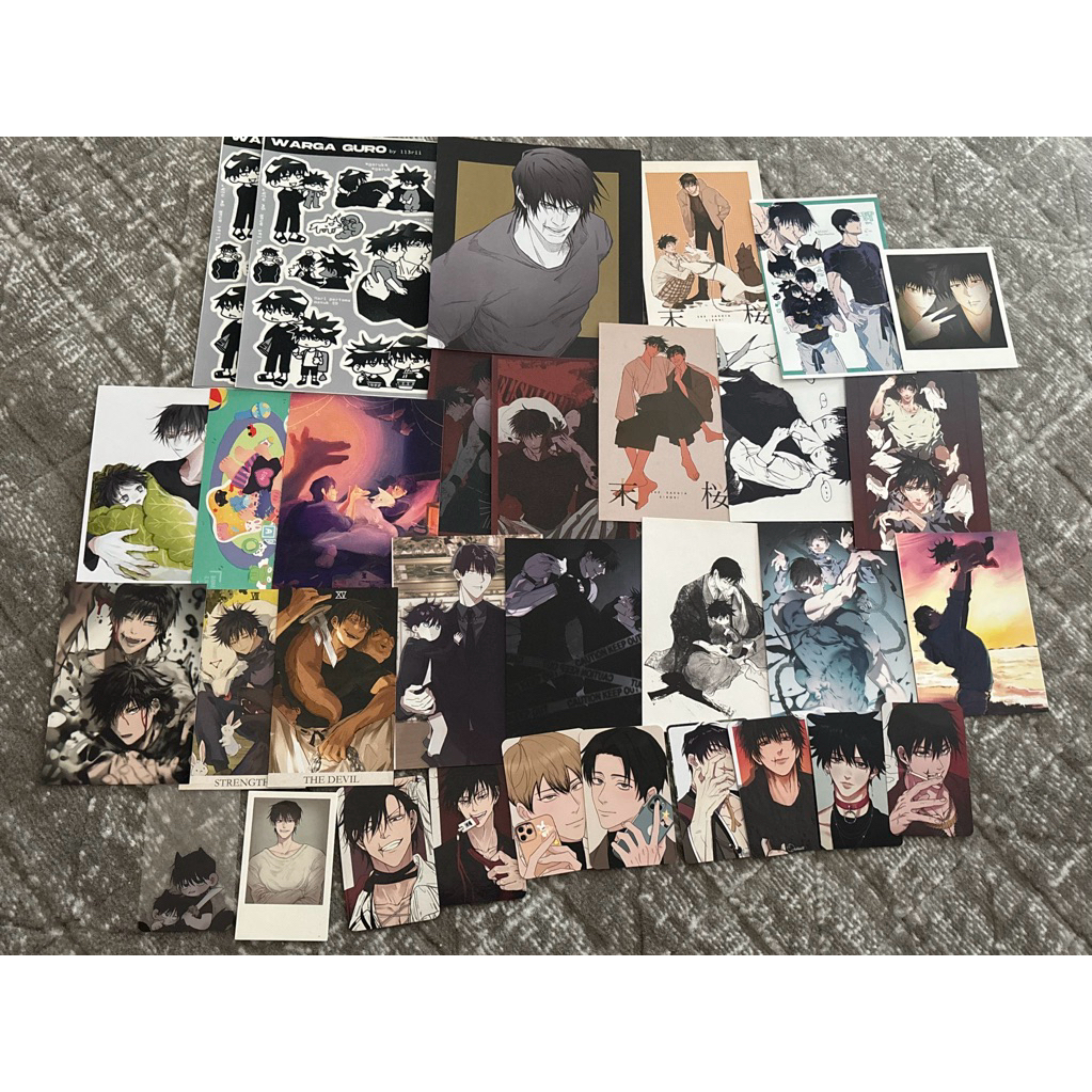 TAKE ALL Artprint Toji Fushiguro & Megumi Fushiguro Tojigumi Jujutsu Kaisen Perkertasan Ganteng